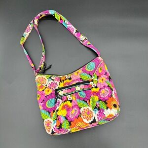 Vera Bradley Va Va Bloom Floral Quilted Shoulder Crossbody Bag Purse Retired